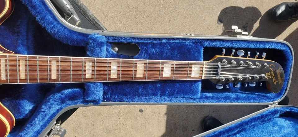 Used Fender 1967 Coronado XII 12 String Hollow Body Electric Guitar with Case -  - Image 2 of 4