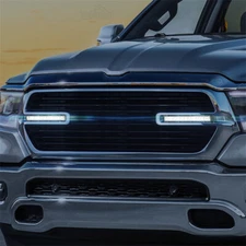 2PCS 6" LED Light Bar with Grille Mount Bracket & Wiring for Ram 1500 2019-2024