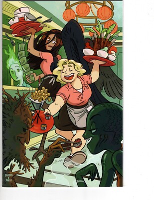 Brave Chef Brianna #1 Comic Book Paroline and Lamb Variant Cover Boom 2017 NM-