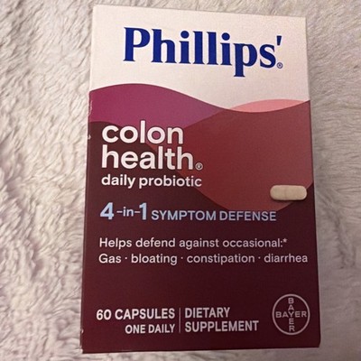 Phillips Colon Health Probiotic Supplement - 30 Capsules - Exp 10/2026