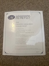 New Creative Memories 12x12 Page Protectors, 15 Sheets Old Style