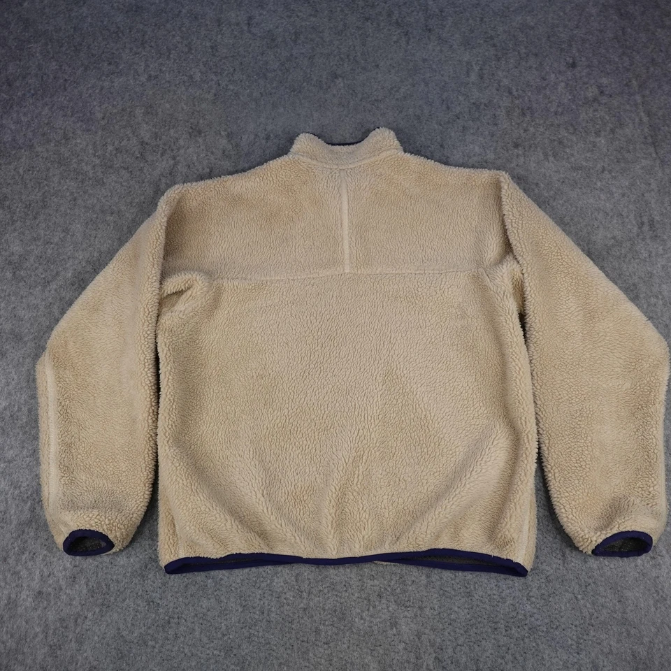 Chaqueta de Colección Patagonia Para Hombre Grande Tostada Sherpa Vellón Hecha en EE. UU. Años 90 Foto 2 de 4