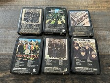 Vintage The Beatles 8-track Tape Lot Of 6