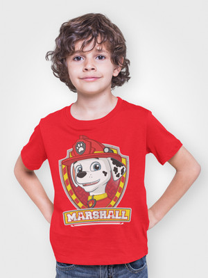 Kinder T-Shirt Paw Patrol Marshall Daring Fire Pup Abenteuer Held Ausrüstung