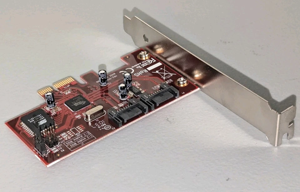 Rosewill SATA II RAID 5 PCIe 2-Port Controller Card I103-00E – High-Performance  - Image 3 of 3