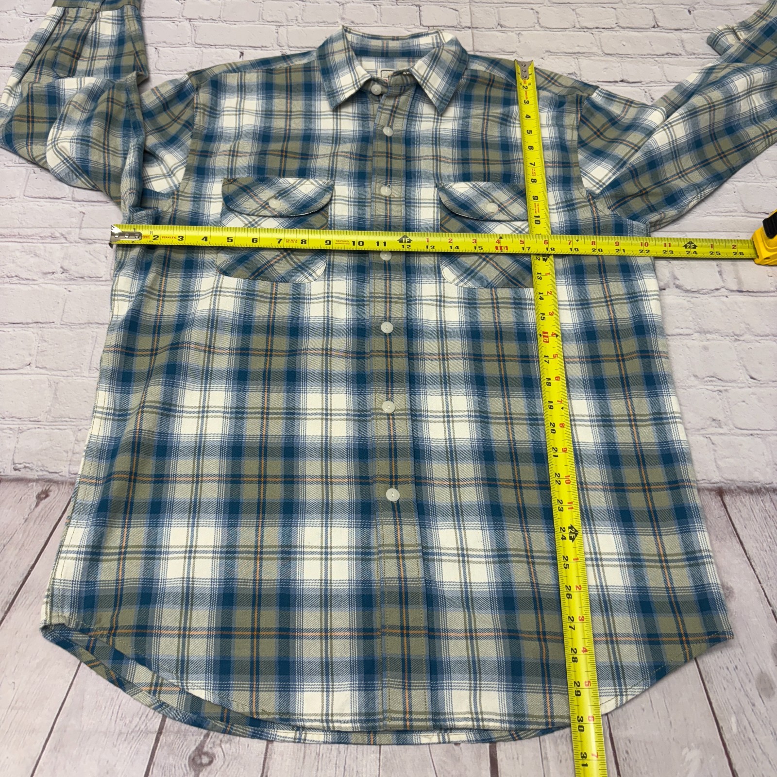 Surf Pendleton Men Long Sleeve Button Flannel Shi… - image 2