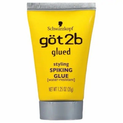  got2b Glued Spiking Glue Gel Water Resistant Strong Hold 1.25 oz ( 2  PACK )  