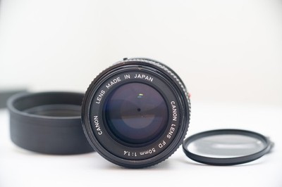 Canon FD 1,4/50mm Objektiv SLR Film Tested Canon New FD S.S.C