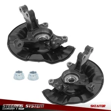 Pair Front Wheel Bearing Hub Knuckle Assy for 14-18 Toyota Corolla 1.8L 698-476