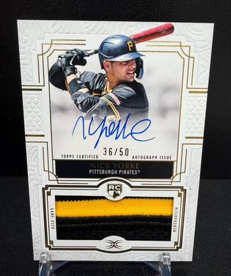 2025 Definitive Nick Yorke RC Patch Auto 36/50 - Pirates