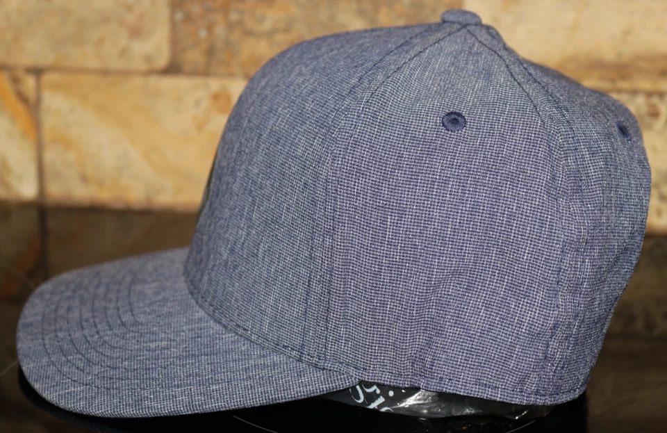 Men's Hat Volcom Blue Hat Snapback One Size Snapback Adjustable NWOT's - Image 2 of 4