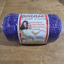 Bonnie Macrame Craft Cord 6mmX100yd Purple