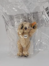 Vintage New Steiff 7" blond mohair fully jointed BEAR 681530