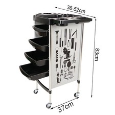 4 Drawer Salon Hairdresser