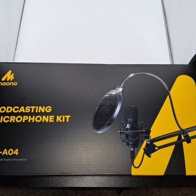 Maono AU-A04 Podcasting Microphone Kit Professional Audio Innovation