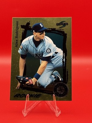 1995 Score - Rookie Alex Rodriguez #312 Gold Rush