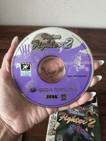 Virtua Fighter 2 Sega Saturn 1995 Promotional Copy Not For Resale Sleeve