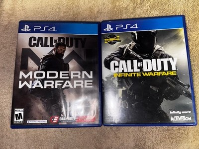 PlayStation 4 Call Of Duty Modern Warfare/infinite Warfare games￼