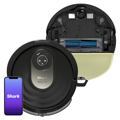 #ad SHARK AI ROBOT VACUUM amp; MOP HOME MAPPING PERFECT FOR PETS WIFI BLACK GOLD $109.14