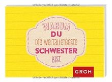 Warum du die weltallerbeste Schwester bist (Indi... | Book | condition very good