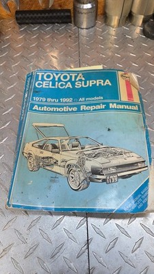 Haynes Toyota Celica Supra 1979-1992 All Models Repair Manual 1139