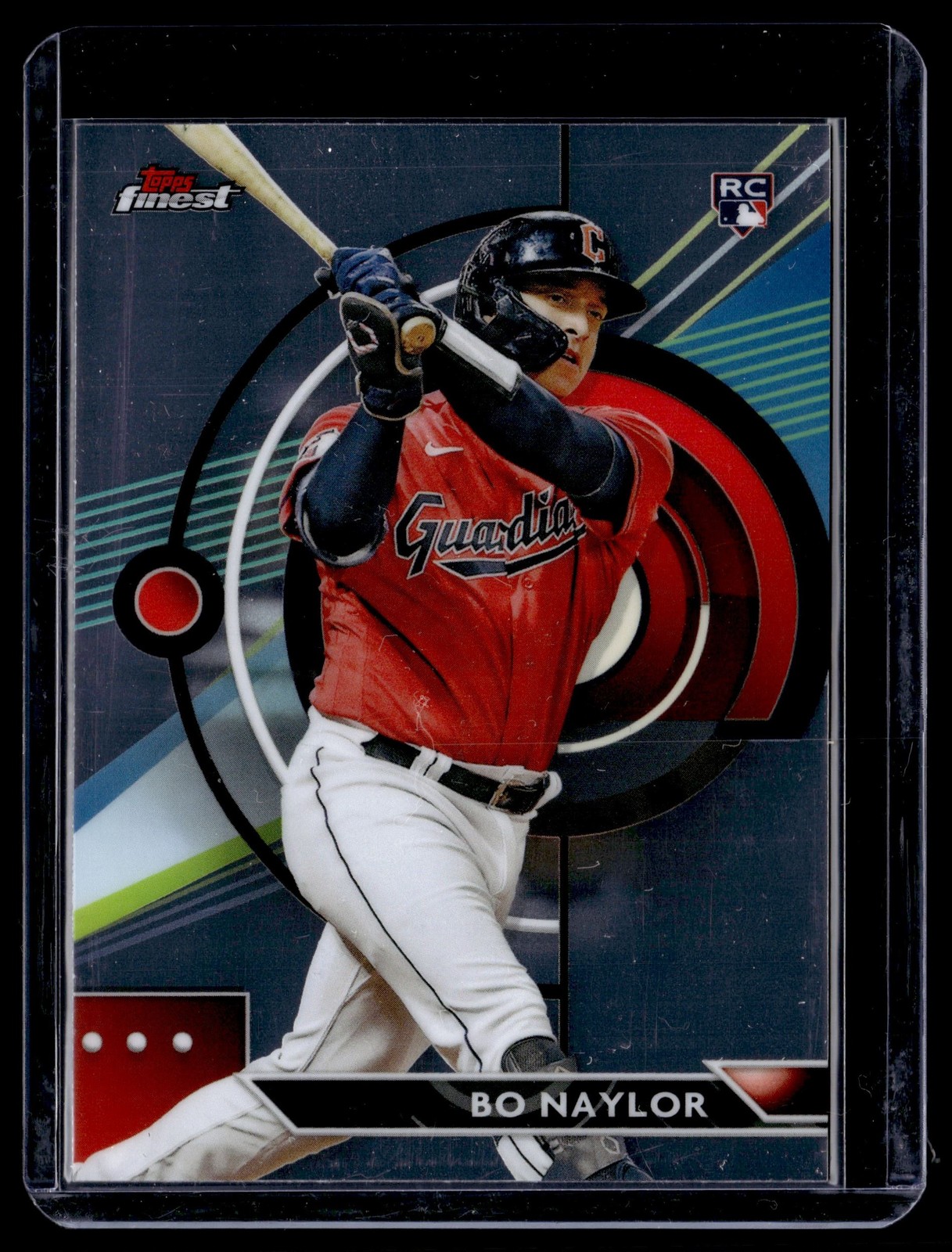 2023 Topps Finest Bo Naylor Rookie Cleveland Guardians #66