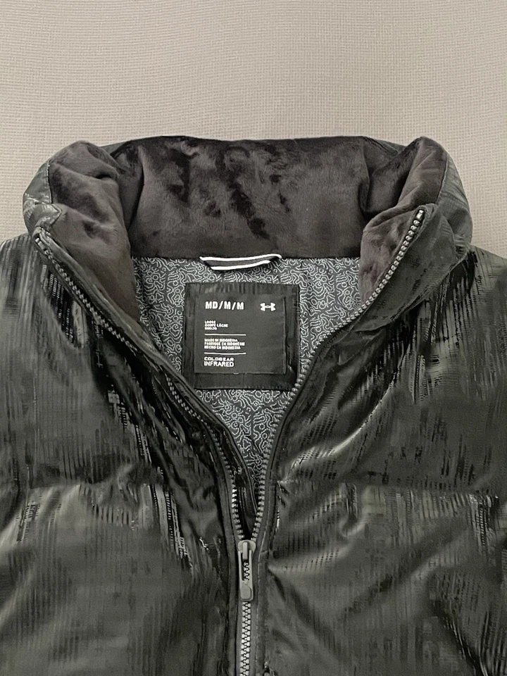 Chaqueta acolchada infrarroja Under Armour Storm ColdGear 1378859-001 negra para mujer M nueva con etiquetas Foto 2 de 4