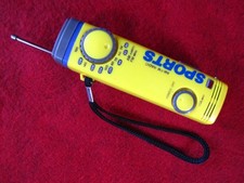 Vintage Sports AM/FM Pocket Radio w/ Hand Strap in Great Shape
