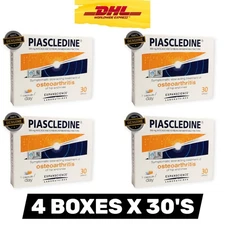 NEW Piascledine 300mg 4 Boxes 120 Cap Anti-rheumatic Joint Pain Osteoarthritis