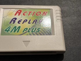 Action Replay 4M Plus Cartridge Sega Saturn Backup RAM Memory Cheat Expansion