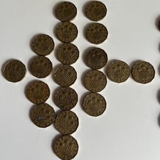 Three Pence George VI 1937(1) 42(4) 43(7) 44(5) 45(1) 52(1) 60(5) 61(2) Total 38