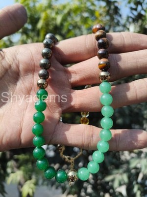 7 Chakra Healing Beaded Necklace, 8mm Natural Gemstone Necklace, Chakra Energy