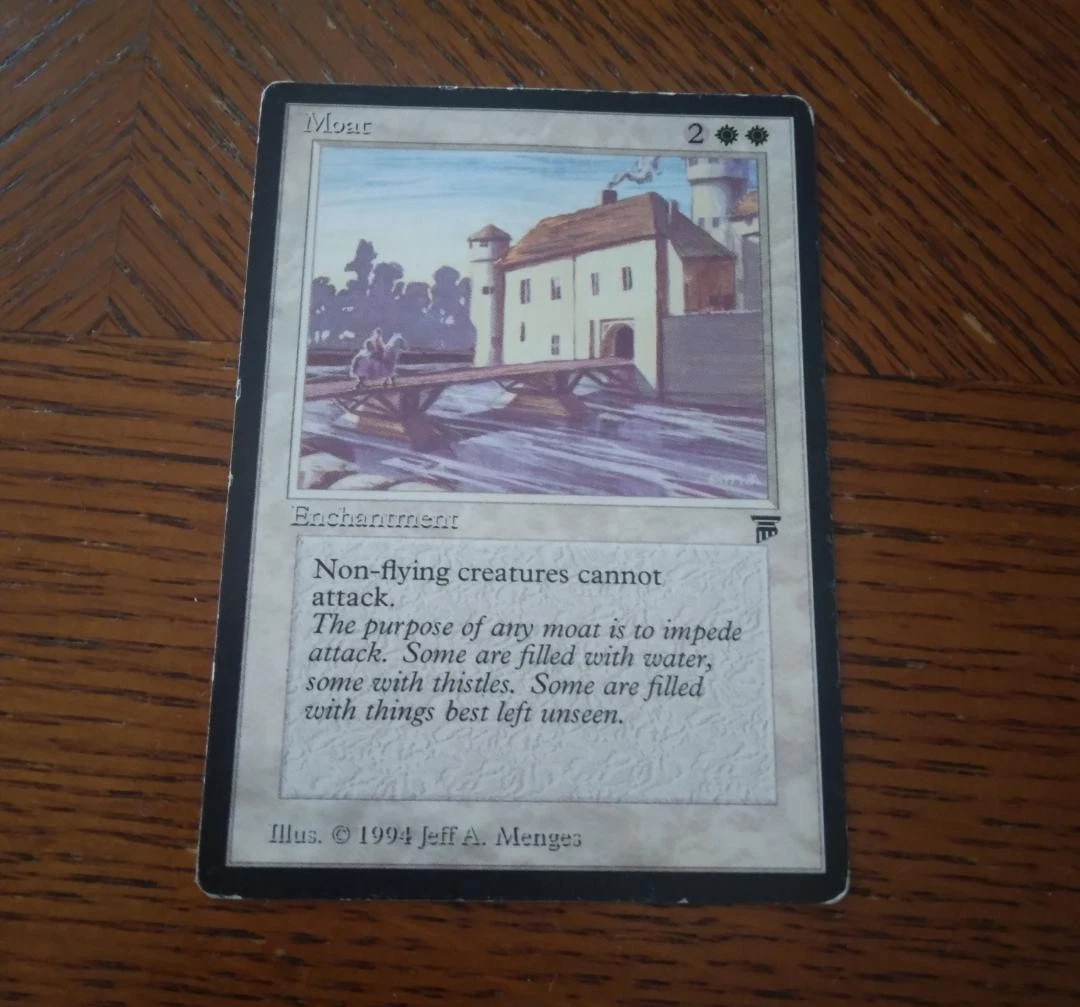 Moat Magic: The Gathering Individual Trading Card Games for sale