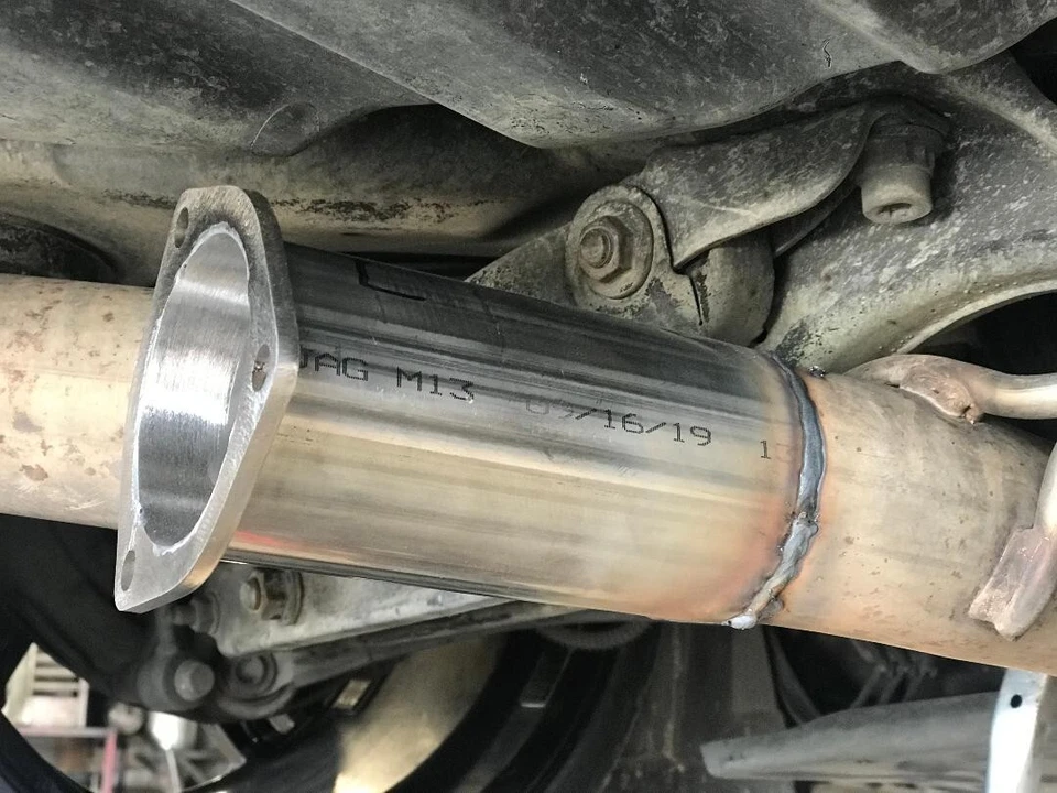 BadlanzHPE SS "CUELLO EN Y" Válvula de corte eléctrica DOBLE 3,5" 89 mm 5 AÑOS ¡COMO NUEVO! Foto 3 de 4