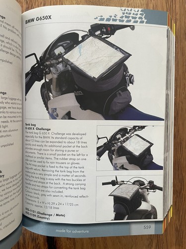Touratech 2011 Made For Adventure Motorcycle Touring Accessories Catalogue BMW - Picture 5 of 6