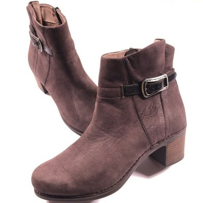 dansko brown booties