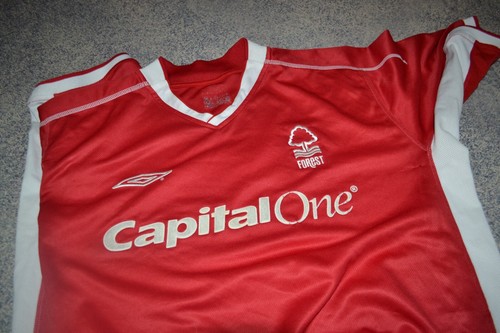 Vintage 2003/2004 Umbro Nottingham Forest Football Shirt Size L Soccer Jersey - Picture 4 of 12