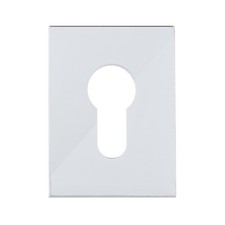 Rectangle Polished Stainless Steel Escutcheon Keyhole Repair FlatPlate-47x63.5