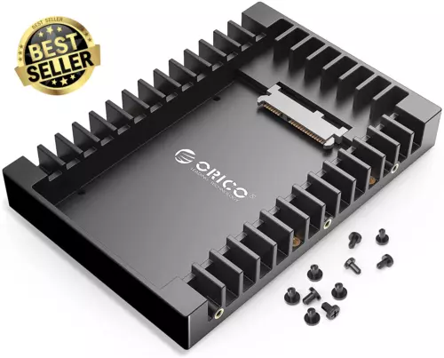 Orico 2.5 Inch to 3.5 Inch SATA Hard Drive Caddy Mounting Frame Bracket HDD SSD - Picture 1 of 10