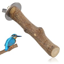 Grinding Stick Wood Parrot Perch Parakeet Cage Platforms Small Bird Perches