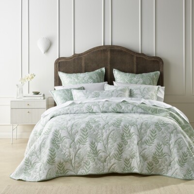 Bianca Eden Bedspread Set Sage