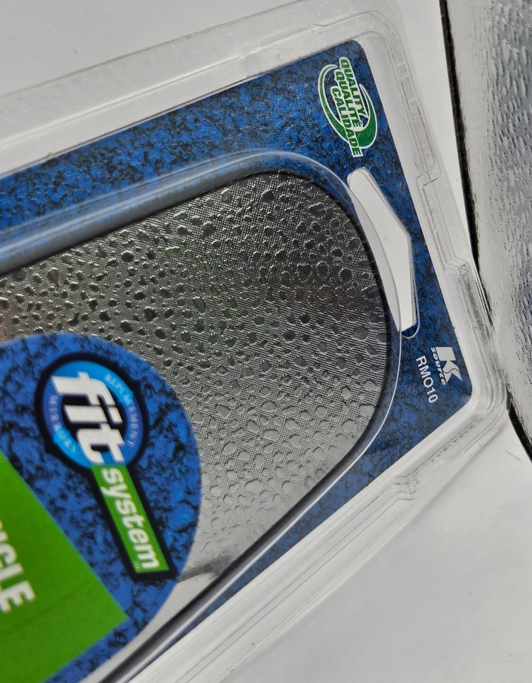 New Ksource Fit System RM010 Clip-on Wide Angle Rear View Mirror Chrome Plt 11¾ - Image 2 of 4