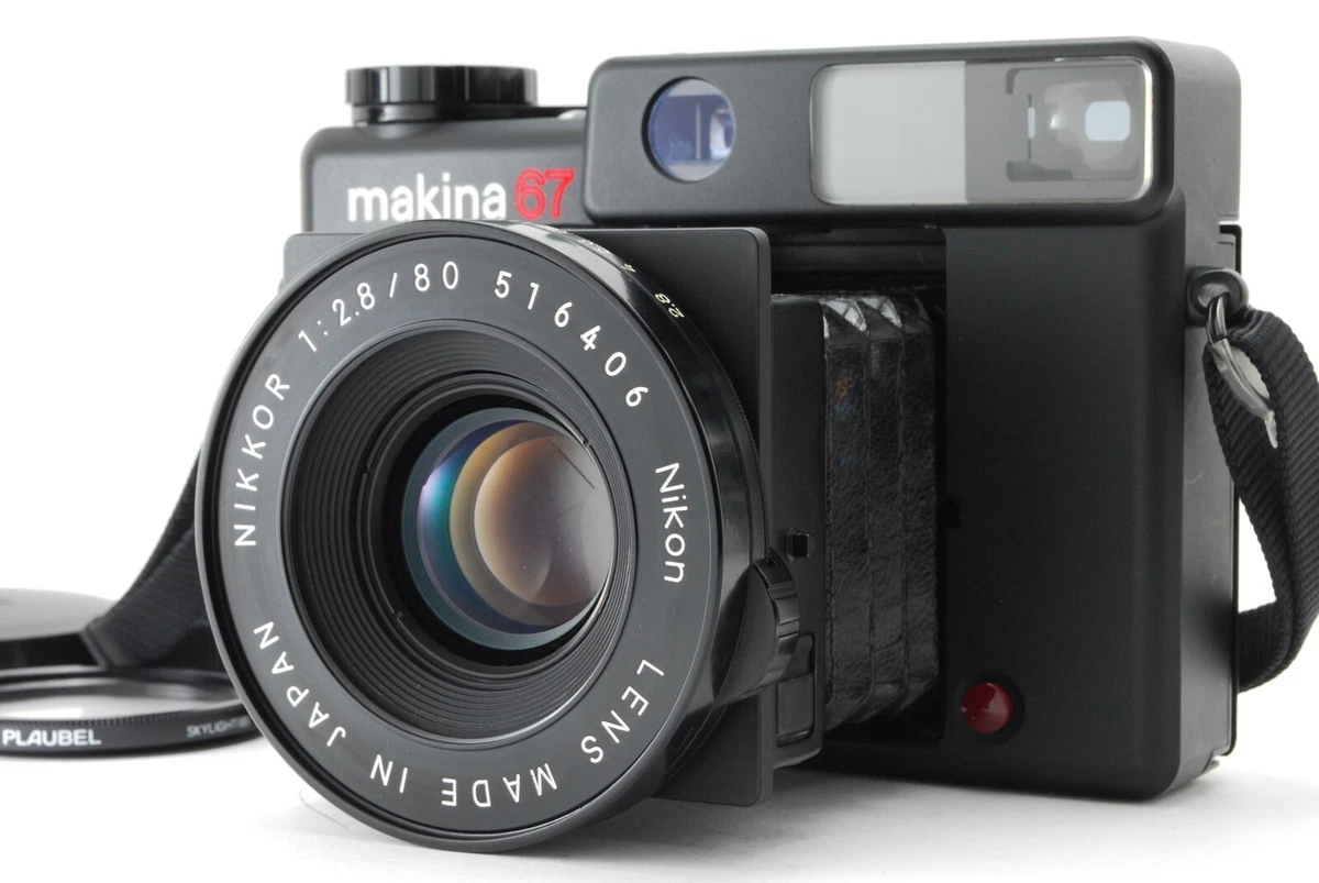 マキナ67 PLAUBEL makina67 NIKKOR 1:2.8 /80 MINT-】PLAUBEL Makina