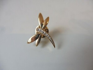 Broche libellule avec des pierres - France