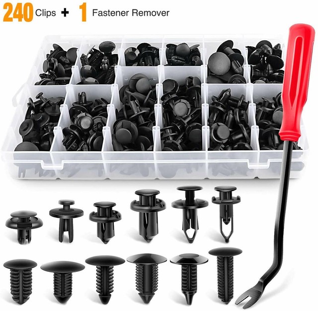 40 Tornillos De Plasticos Para Carros Autos Clips Remaches Plasticos