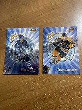 Bowman's Best Performers Hockey Cards  BP1 Mike Johnson & BP2 Sergei Samsonov