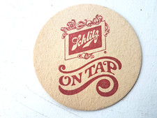 Vintage SCHILTZ  - On Tap  ...  Cat No'?? Beer mat / Coaster