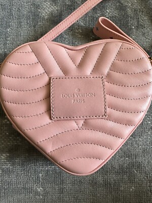 Louis Vuitton Pink New Wave Heart Bag Crossbody Limited