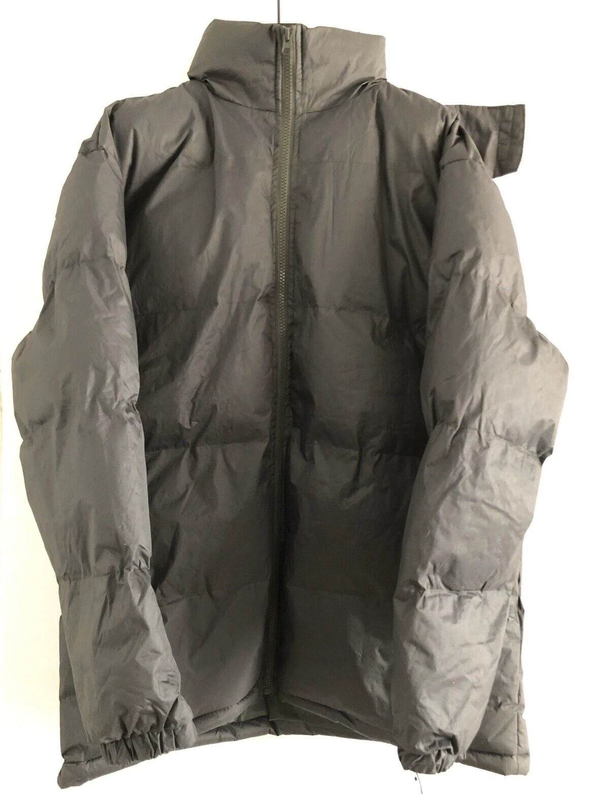 Marc New York Mens Jacket Size Small Green Quilted Full Zip Puffer Outdoor