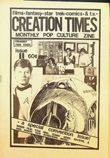 Creation Times Magazine 1977 Leonard Nimoy Nick Tate Space:1999 Star Trek